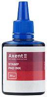 Краска штемпельная Axent синяя  7301-02-А, 34152