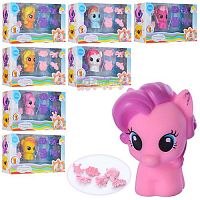 Іграшка для ванної Поні бризгалка з аксесуарами в коробці  SM2003А1