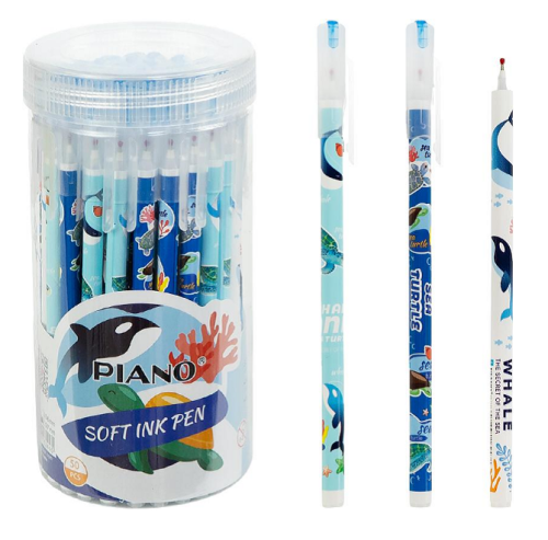 Ручка шариковая Piano 0,7 мм синяя PТ-1133