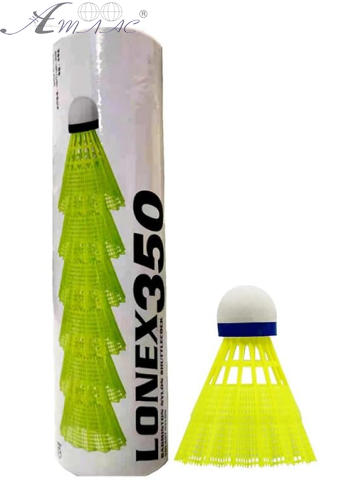 Игрушка Воланчик для бадминтона Набор 6шт в тубе 40222 Игрушка Воланчик для бадминтона Набор 6шт в тубе 40222