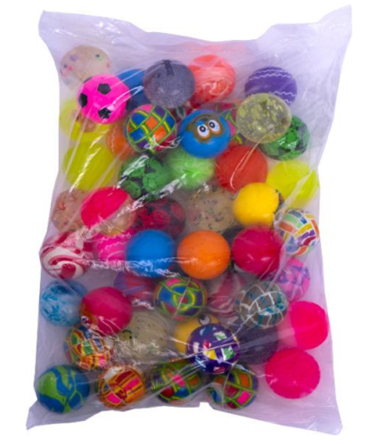 Игрушка Мяч попрыгунчик 4,2 см цветной  9041-4,5 фото 2