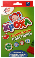 Пластилін Луч "Крихітка" рослинний 10 кольорів 25С1556-08