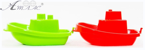 Іграшка Пластикова Набір Корабликів 2 шт у сітці  39390