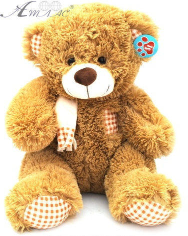 Игрушка Мягкая Большая Мишка 60 см светло-коричневый Масяня S-JY3271/60SK