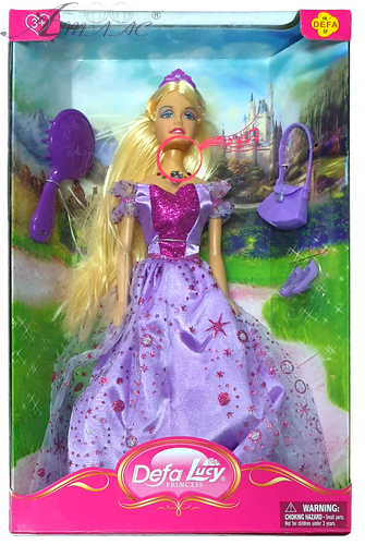 Лялька Defa Lucy Принцеса зі звуковими та світловими ефектами 28 см  8239
