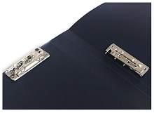 Папка с двумя зажимами A4 Datum цвет микс  D1855