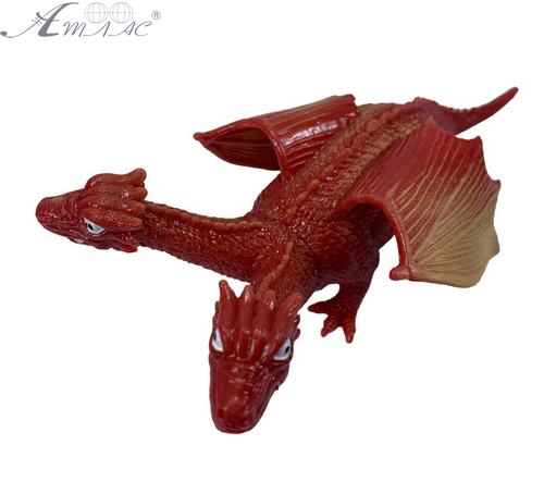 Игрушка Силиконовая тянучка Дракон двуглавый Красный 17 см 09605 фото 2 Игрушка Силиконовая тянучка Дракон двуглавый Красный 17 см 09605 фото 2