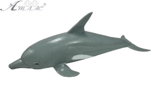 Іграшка силіконова антистрес Дельфін сірий 20см  05682