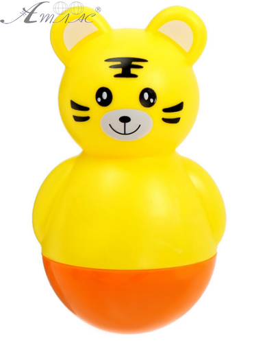 Игрушка Неваляшка Животные микс 9 см   5008-А фото 3