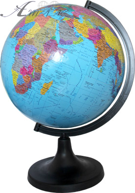 Глобус політичний Україна 32 см пластик  01614