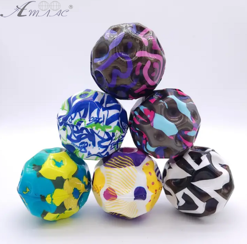 Іграшка М'яч Гравіті Бол стрибунець 67мм Камуфляж  08295