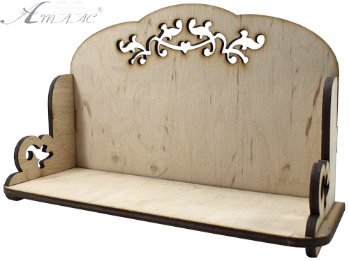 Меблі для ляльок типу Барбі - Поличка під Мікрохвильовку 7.2 х 19 х 12 см AS-4015, F-0203