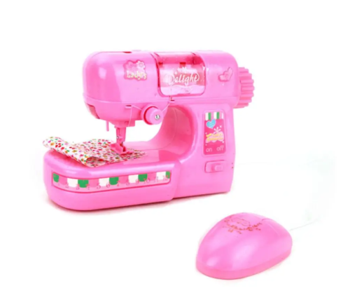 Игрушка Швейная машинка с педалью на батарейках  1803 фото 2