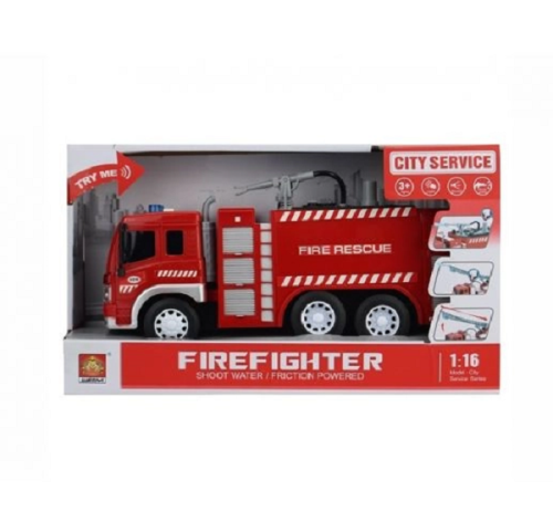 Игрушка Машинка Пожарная свет, звук в коробке  WY351A фото 2