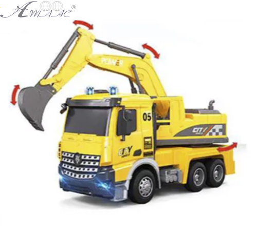 Игрушка Радиоуправляемый  Машина с ковшом аккумулятор 28 см  YJ-115-2