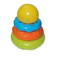 Игрушка Пирамида пластиковая  9 х 12 см Maximus  5202