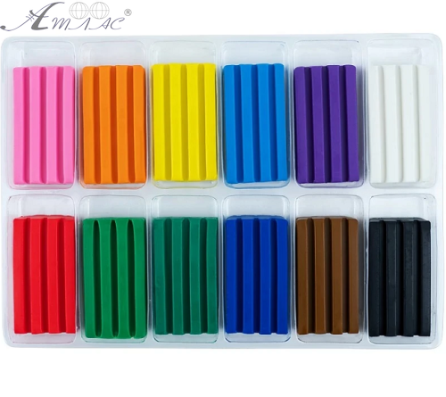 Пластилін Kite Classic 12 кольорів 240 гр  К-1086  фото 2