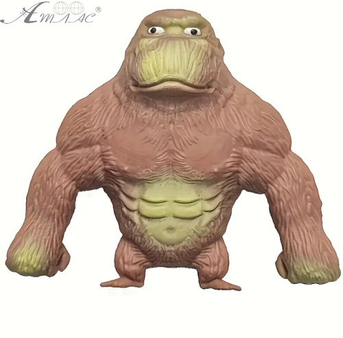 Игрушка Антистресс Латексная тянучка Горилла  8см  10065