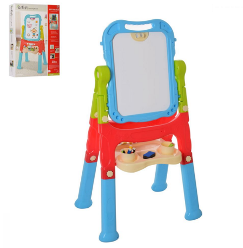 Игрушка Мольберт доска двухсторонняя магнитная для рисования  050-1