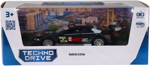 Машинка Techno Drive Audi RS 5 DTM черная  250409 фото 3
