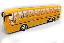 Игрушка Автобус Школьный 22 см в кульке  123-40-42А