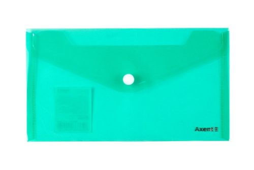 Папка конверт на кнопке DL Axent 240 х 130 мм  1414-20-А 