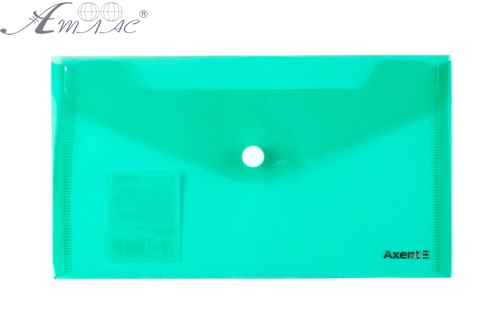 Папка конверт на кнопці DL Axent 240 х 130 мм  1414-20-А
