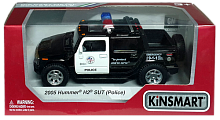 Машинка модель Kinsmart, Hummer H2 SUТ 2005 Police KT5097WР