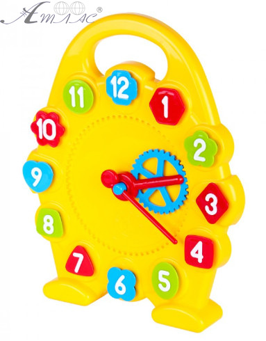 Іграшка Пластикова Годинник навчальний ТехноК 3046 Іграшка Пластикова Годинник навчальний ТехноК 3046