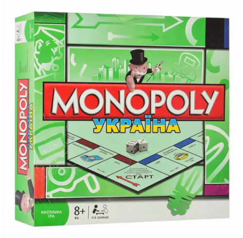 Игра Настольная Монополия Украина в коробке  6123UA