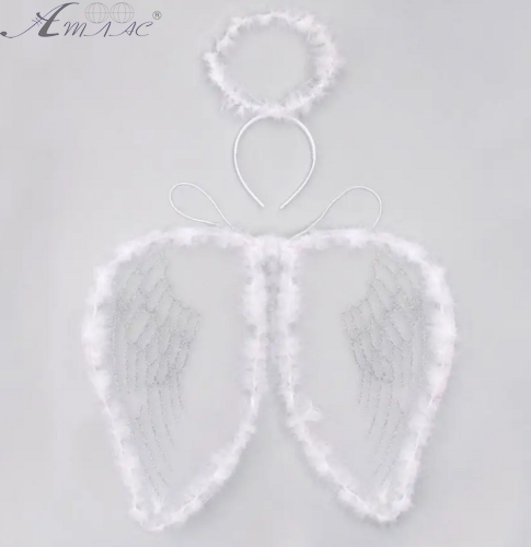 Карнавальний Набір Крила Ангела з німбом 2 предмети  06067