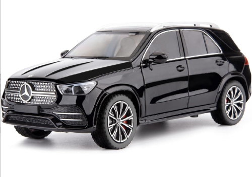 Машинка Автоэксперт Mersedes-Benz GLE 350 черная 20см двери свет звук  1841-12