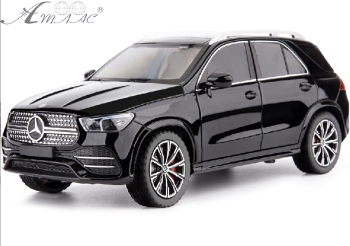 Машинка Автоексперт Mercedes-Benz GLE 350 чорна 20 см двері світло звук  1841-12
