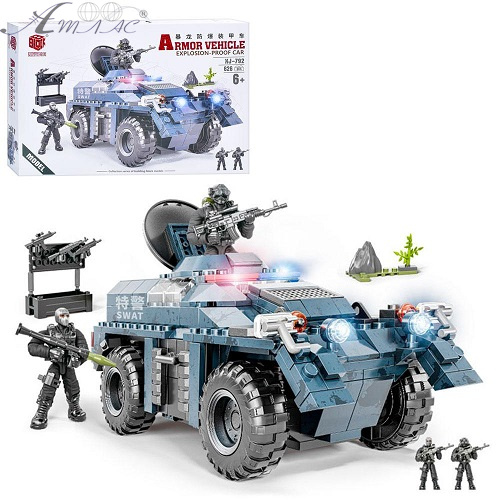 Іграшка Конструктор Block Броньована військова машина 626 деталі  XJ-792A