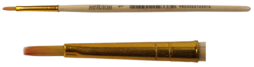 Кисть нейлон Плоская № 1  JO  *2337