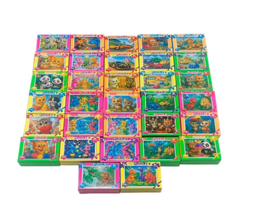 Игрушка Пазлы 54 Микс, 15,5 х 11,5 см Danko Toys 16499 Игрушка Пазлы 54 Микс, 15,5 х 11,5 см Danko Toys 16499