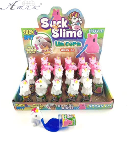 Іграшка Слайм Єдиноріг 8,5 см у банку  ZN-7501