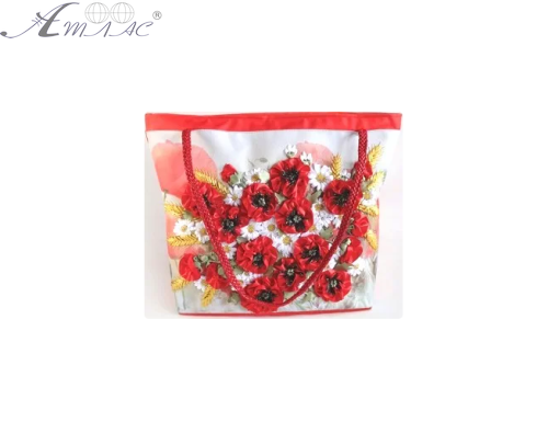 Набір для творчості Вишивка сумки Стрічками та бісером My Creative Bag  МСВ-01-01 фото 2
