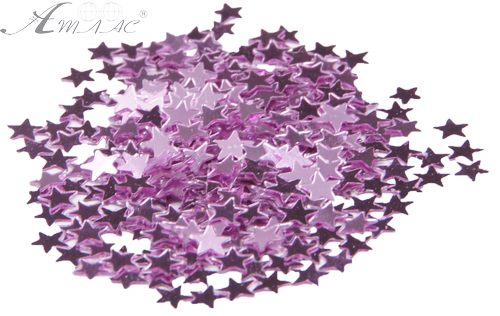 Блестки (Глиттер) Звезды Атлас 1 гр - Сирень AS-2099, А-951 Блестки (Глиттер) Звезды Атлас 1 гр - Сирень AS-2099, А-951