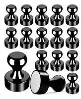 Магнит неодимимовый пешка металл 12х16мм Черная 1шт  15509