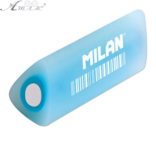 Гумка-Ластик Milan трикутний зріз, блакитна PPMF30