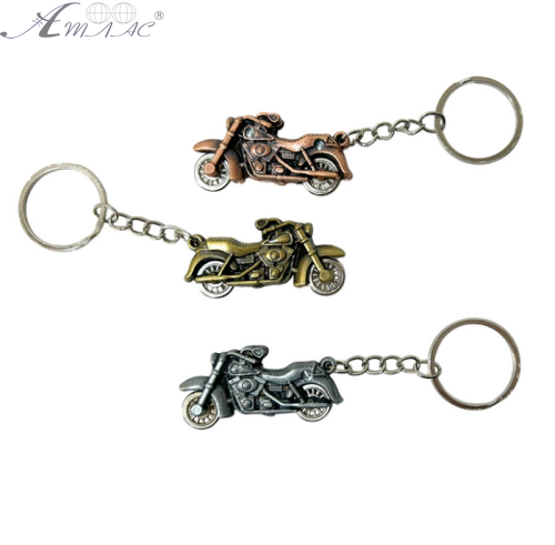 Брелок Мотоцикл 5 см металл  3717