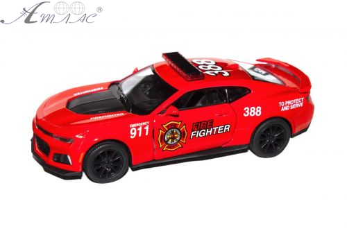 Машинка Kinsmart Chevrolet Camaro ZL1 пожежна 2017  KT5399WPR