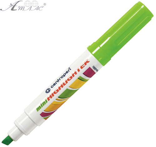 Маркер текстовый Centropen MINI Highlighter Зеленый 8052/04  