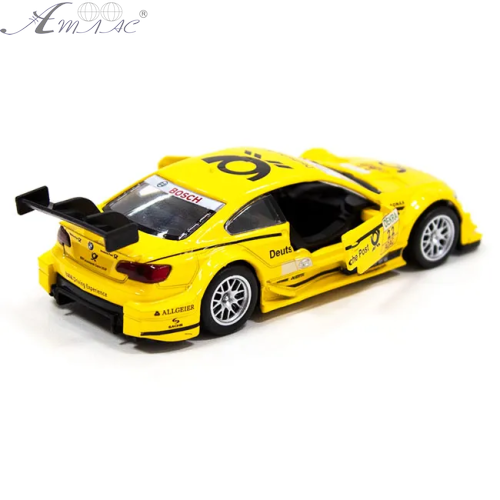 Машинка Techno Drive BMW M3 DTM жовта  250257 фото 2