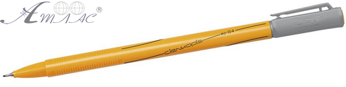 Ручка капиллярная Rystor № 3 Серый 0,4 мм RC-04