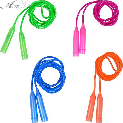 Скакалка пластикова кольорова довжина 2м 14-122 Скакалка пластикова кольорова довжина 2м 14-122