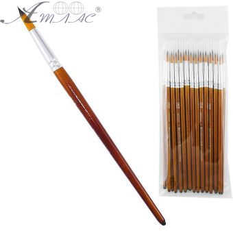 Пензлик нейлон Круглий № 5 NL 2205 фото 2 Пензлик нейлон Круглий № 5 NL 2205 фото 2