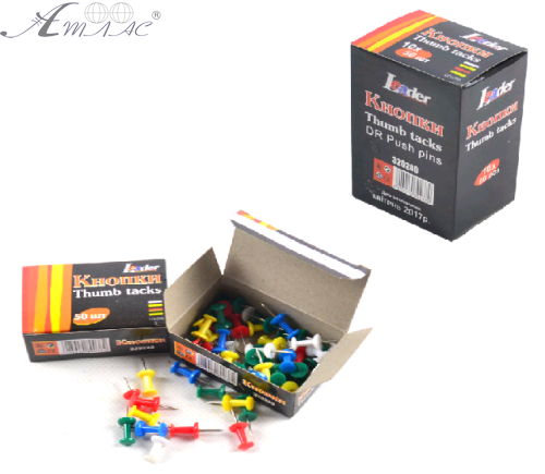 Кнопки Бочка 50 шт мікс кольорів  320240