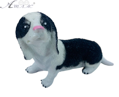 Іграшка Силіконова тягнучка собака кокер американский 9см 03748 Іграшка Силіконова тягнучка собака кокер американский 9см 03748